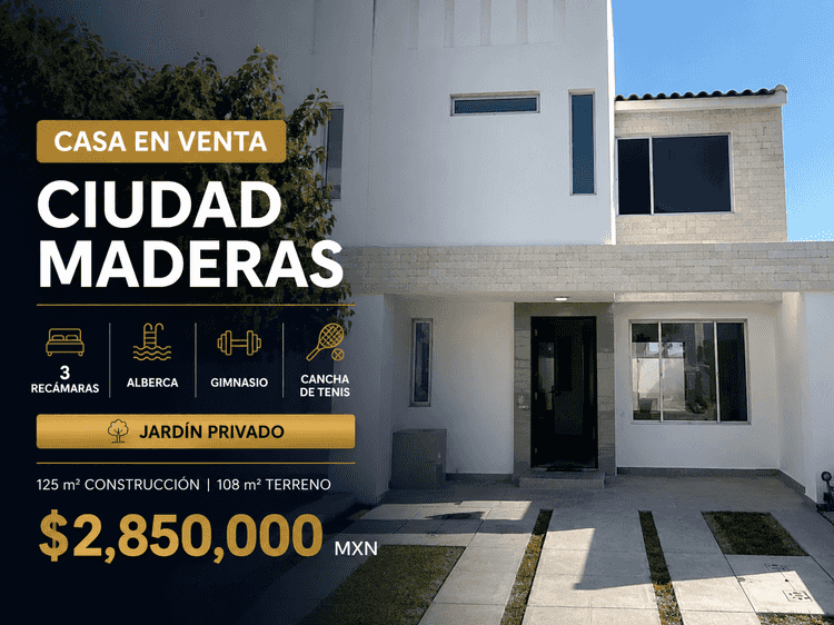 casa en venta av ebano ciudad maderas el marques queretaro p33LYMq